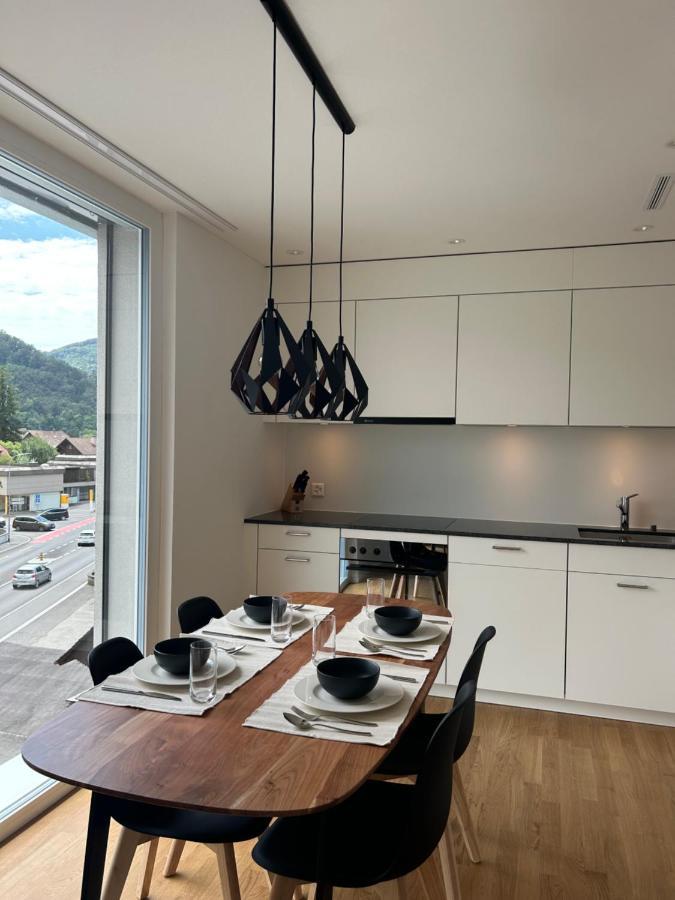 The R Apartment Engelberg, Klima, Neu, Balkon, Parking Balsthal Luaran gambar